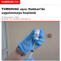 Yerli Aşımız Turkovac Hastanemizde Uygulanmaya Başladı